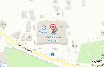 Розничная компания 1000 для удобной жизни на улице Ленина на карте