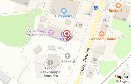 Ростелеком для дома на проспекте Ленина на карте