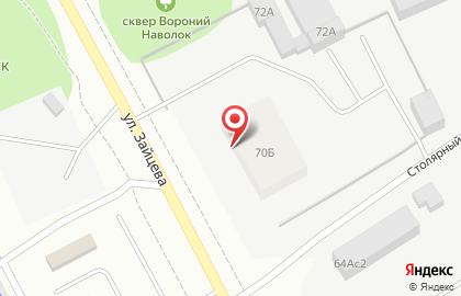 Автосервис Prime на улице Зайцева на карте