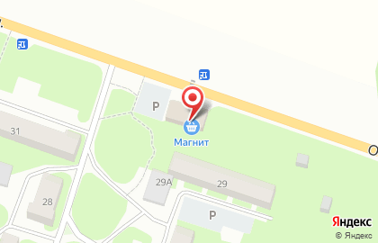Универсам Магнит на Окуловской улице на карте