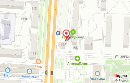 Живое пиво в Кировском районе на карте