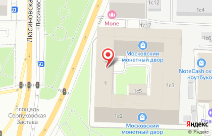 Московский монетный двор Гознака на карте