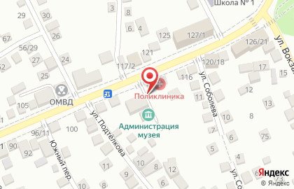 Поликлиника в Ростове-на-Дону на карте