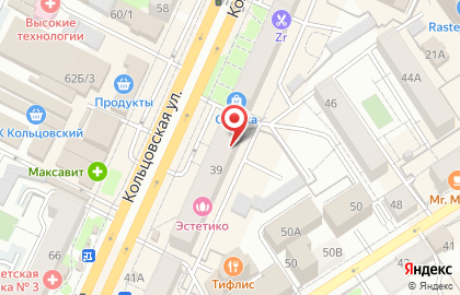 Студия климата на Кольцовской улице на карте