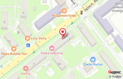 Аптека от Склада на Морском проспекте, 3 на карте