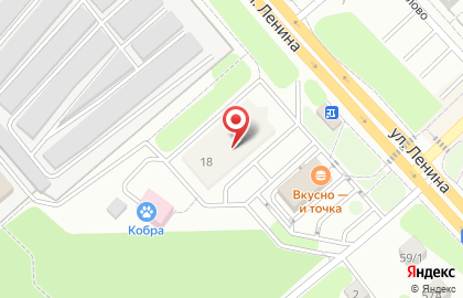 Цвет Диванов в Красногорске (ул Ленина д 18) на карте