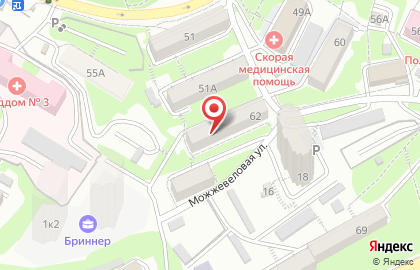 Первомайская коллегия адвокатов г. Владивостока на карте
