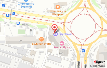 СберБанк на Ключевской улице, 70а на карте