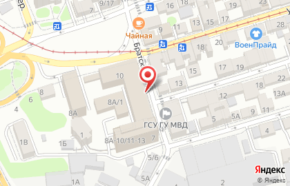 Арт-Сити в Братском переулке на карте