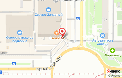 Салон мебели для дома и офиса Шатура в Курчатовском районе на карте