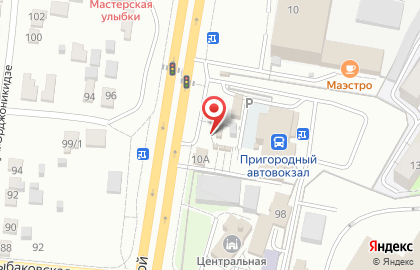 Киоск по продаже печатной продукции Роспечать в Центральном районе на карте