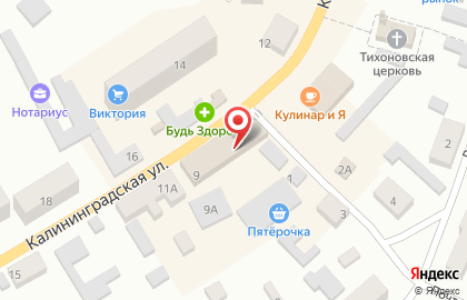 Автошкола Профи на Калининградской улице на карте