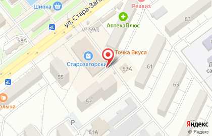 Салон-парикмахерская Люкс на улице Стара Загора, 59/1 на карте