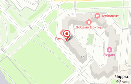 Стоматология Голливуд на улице Гагарина на карте