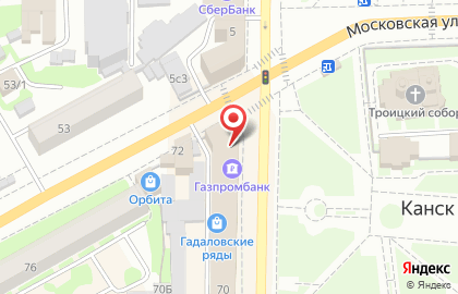 Цифровой фотоцентр на Московской улице на карте