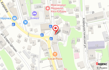 Служба заказа пассажирского легкового транспорта на улице Ленина на карте