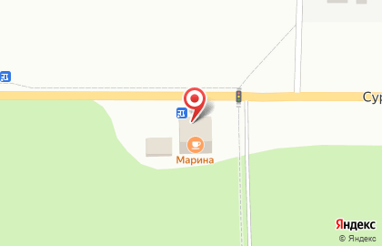 Кафе Марина на карте