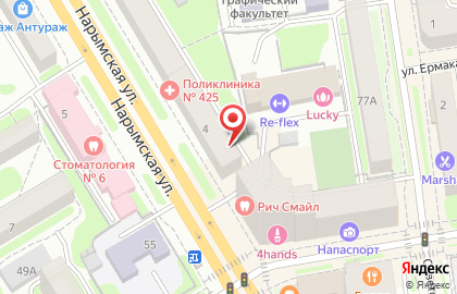 ООО Банкомат, КБ Взаимодействие на Нарымской улице на карте
