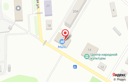 Автосалон Малс на карте