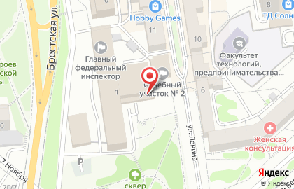 Многофункциональный центр Мои документы в Советском районе на карте