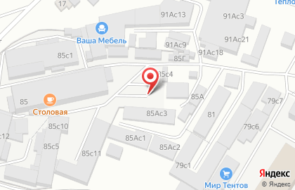 Факел в Красноярске на карте