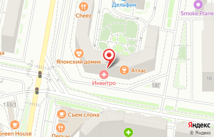 Парикмахерская Локон в Свердловском районе на карте