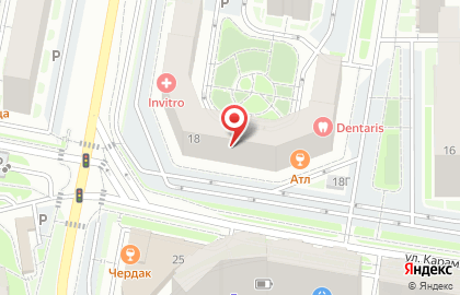 Парикмахерская Локон в Свердловском районе на карте