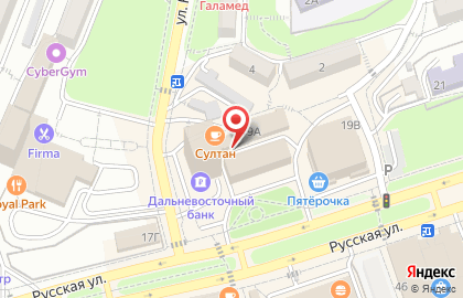 Гефест во Владивостоке на карте