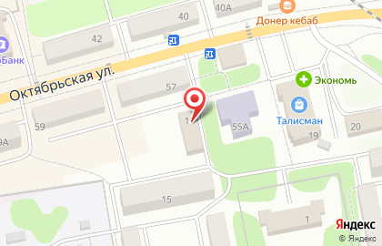 ОАО Банкомат, СПИРИТБАНК на Заводской улице на карте