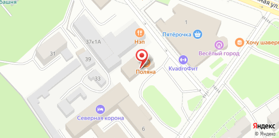 Салон эпиляции Ваше Сиятельство на улице Некрасова на карте