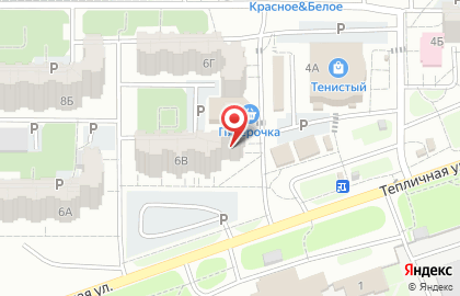 Социальная аптека единая сеть аптек на Тепличной улице на карте