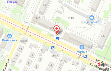 Магазин по продаже мясных деликатесов и сыров в Железнодорожном районе на карте