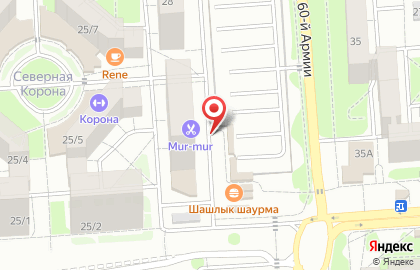 Магазин Сладкая лавка в Коминтерновском районе на карте
