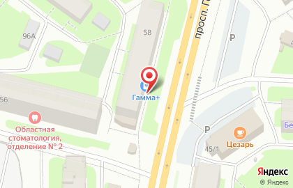 Магазин Гамма+ на карте