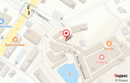 Магазин мяса на улице Л.Чайкиной на карте