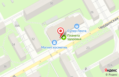 Магазин разливного пива ХмельСолод в Индустриальном районе на карте