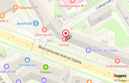 Банк Жилищного Финансирования на Площади Гарина-Михайловского на карте