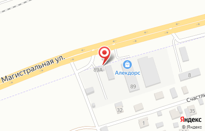 Компания по продаже металлопроката на Магистралиной улице на карте