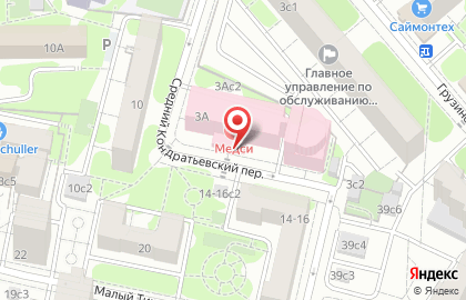 Банкомат МТС-Банк на метро Белорусская на карте