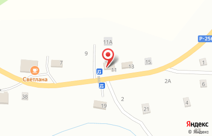 Универсальный магазин Кедр на Трактовой улице на карте