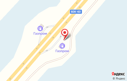 АЗС Газпром в Ростове-на-Дону на карте