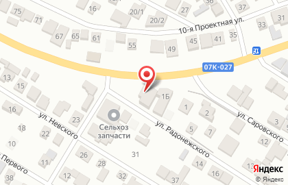 Магазин автозапчастей Русские машины в Ставрополе на карте