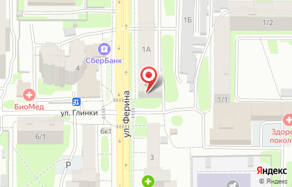 Парикмахерская в Уфе на карте