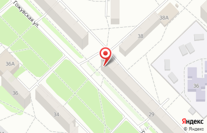 Парикмахерская Шпилька на Гожувской улице на карте