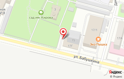 Оптовая фирма Престиж-Авто на улице Бабушкина на карте
