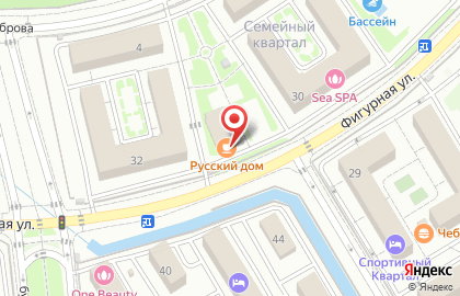 Столовая Русский дом на карте