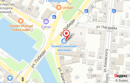Супермаркет электроники Smart market на улице Победы на карте