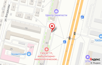 Магазинов обуви Стиль на карте