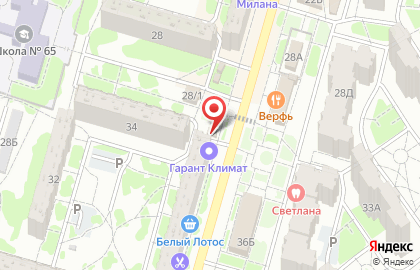 Булочная в Красноармейском районе на карте