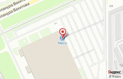 Банкомат АК Барс на улице Мулланура Вахитова на карте